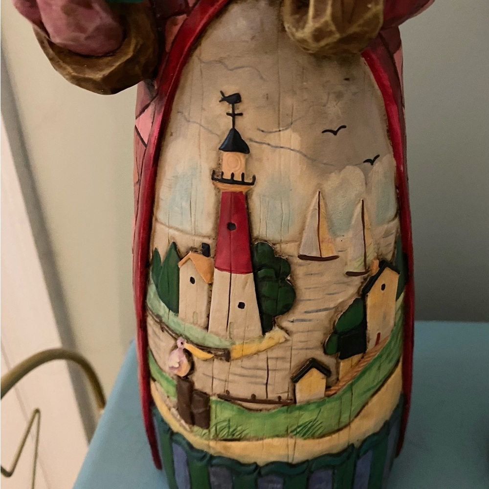 Jim Shore Heartwood Creek 2003 “A Ship Sails In Bearing Gifts” Nautical Santa - Picture 4 of 6